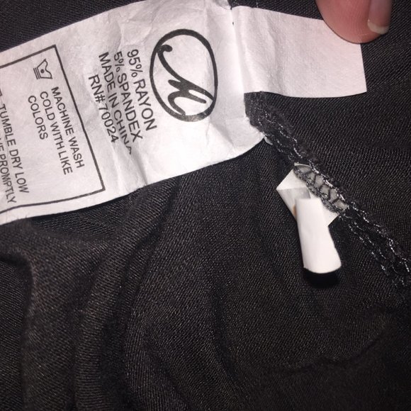 NWT Mododoc Dark Gray Casual Dress - Large - Picture 6 of 10